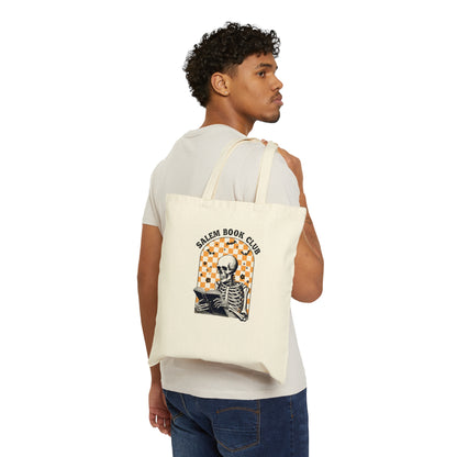 Salem Book Club Canvas Tote Bag