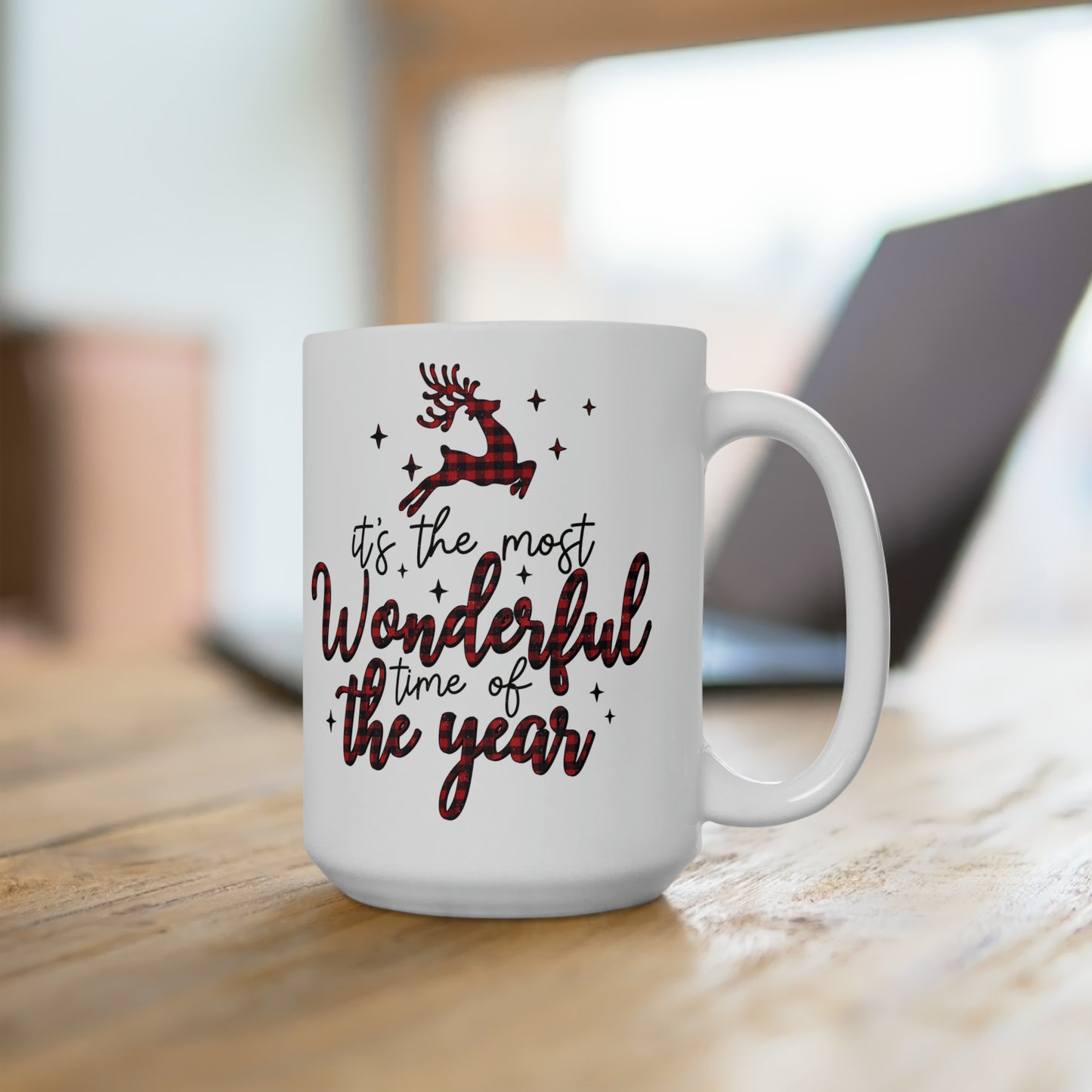 Most Wonderful Time of YearCeramic Mug 15oz