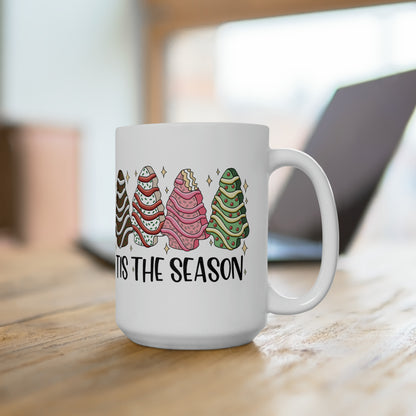 Christmas Tree CakeCeramic Mug 15oz