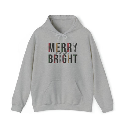 Merry and Bright Hooded Sweatshirt