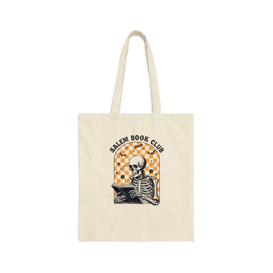 Salem Book Club Canvas Tote Bag