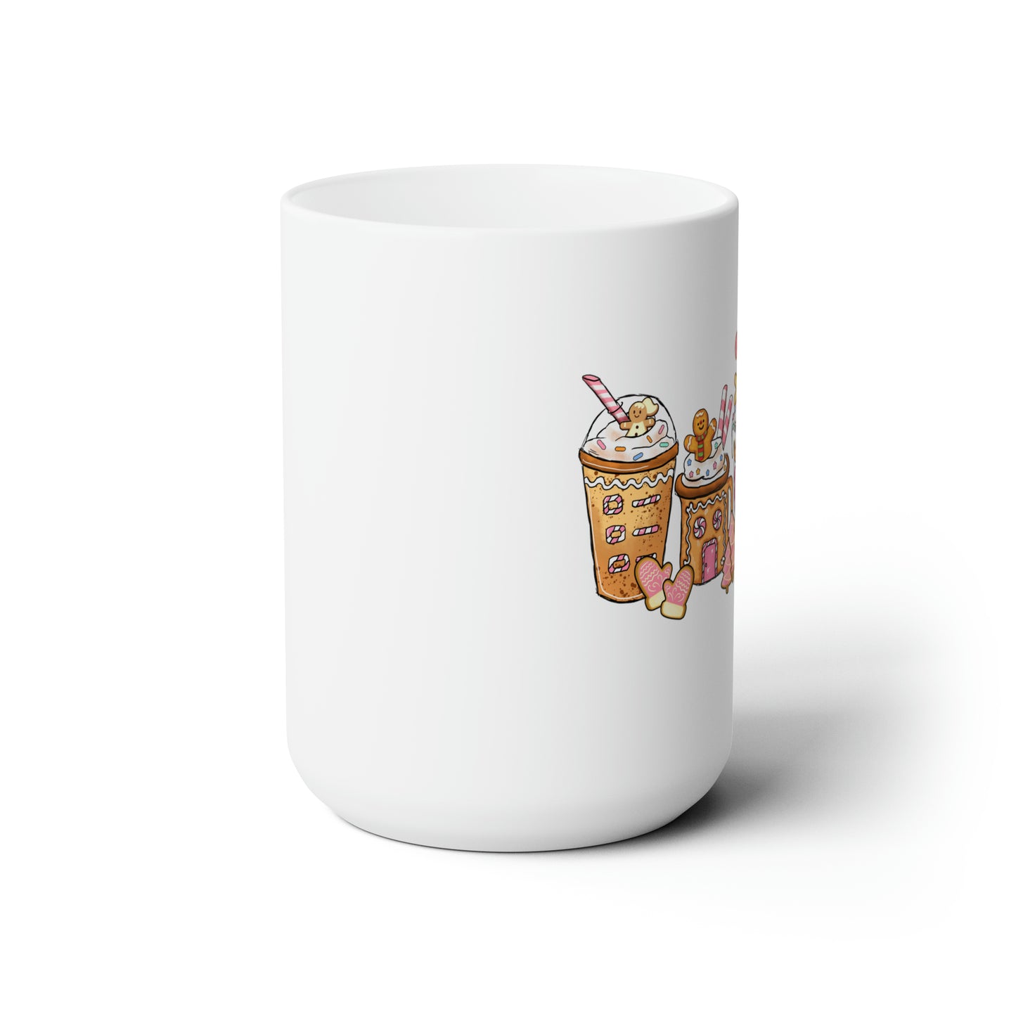 Christmas Cookie Coffee Cups Ceramic Mug 15oz