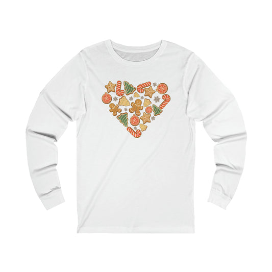 Christmas Cookie Unisex Long Sleeve Tee