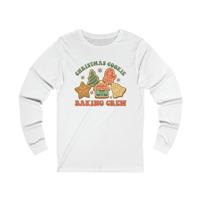 Christmas Cookie Baking Crew Unisex Long Sleeve Tee