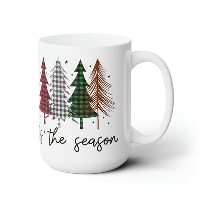 Tis The Season Ceramic Mug 15oz