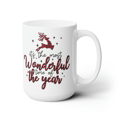 Most Wonderful Time of YearCeramic Mug 15oz