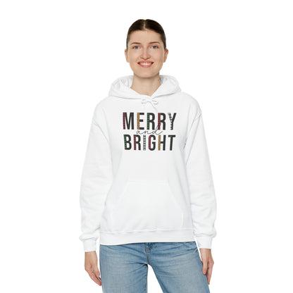 Merry and Bright Hooded Sweatshirt