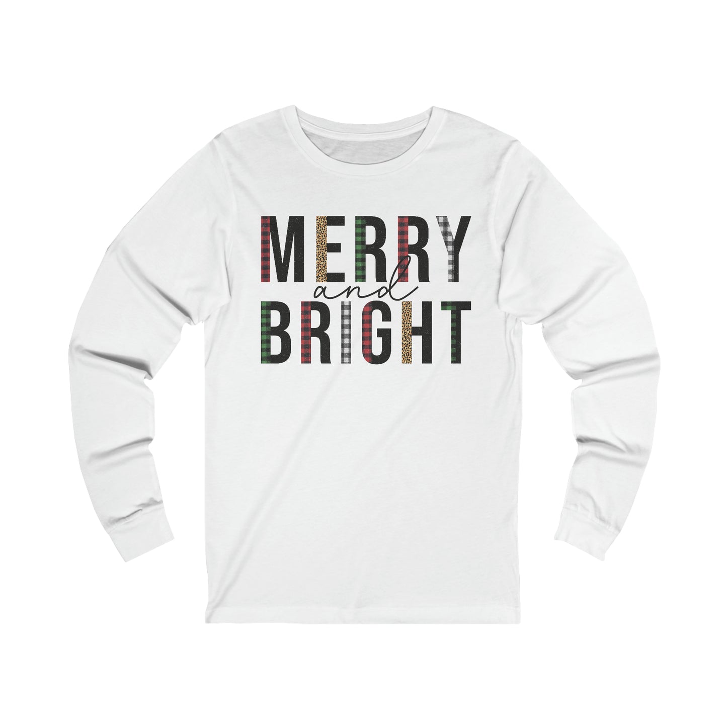 Merry and Bright Long Sleeve Tee