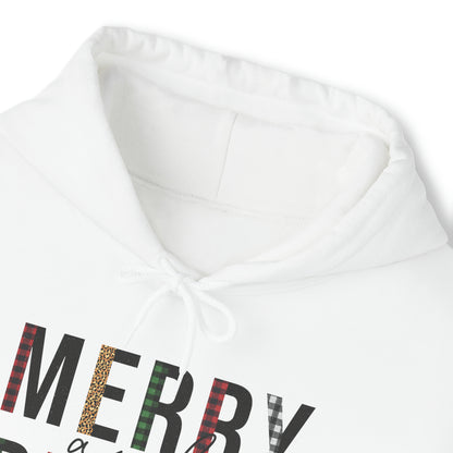 Merry and Bright Hooded Sweatshirt