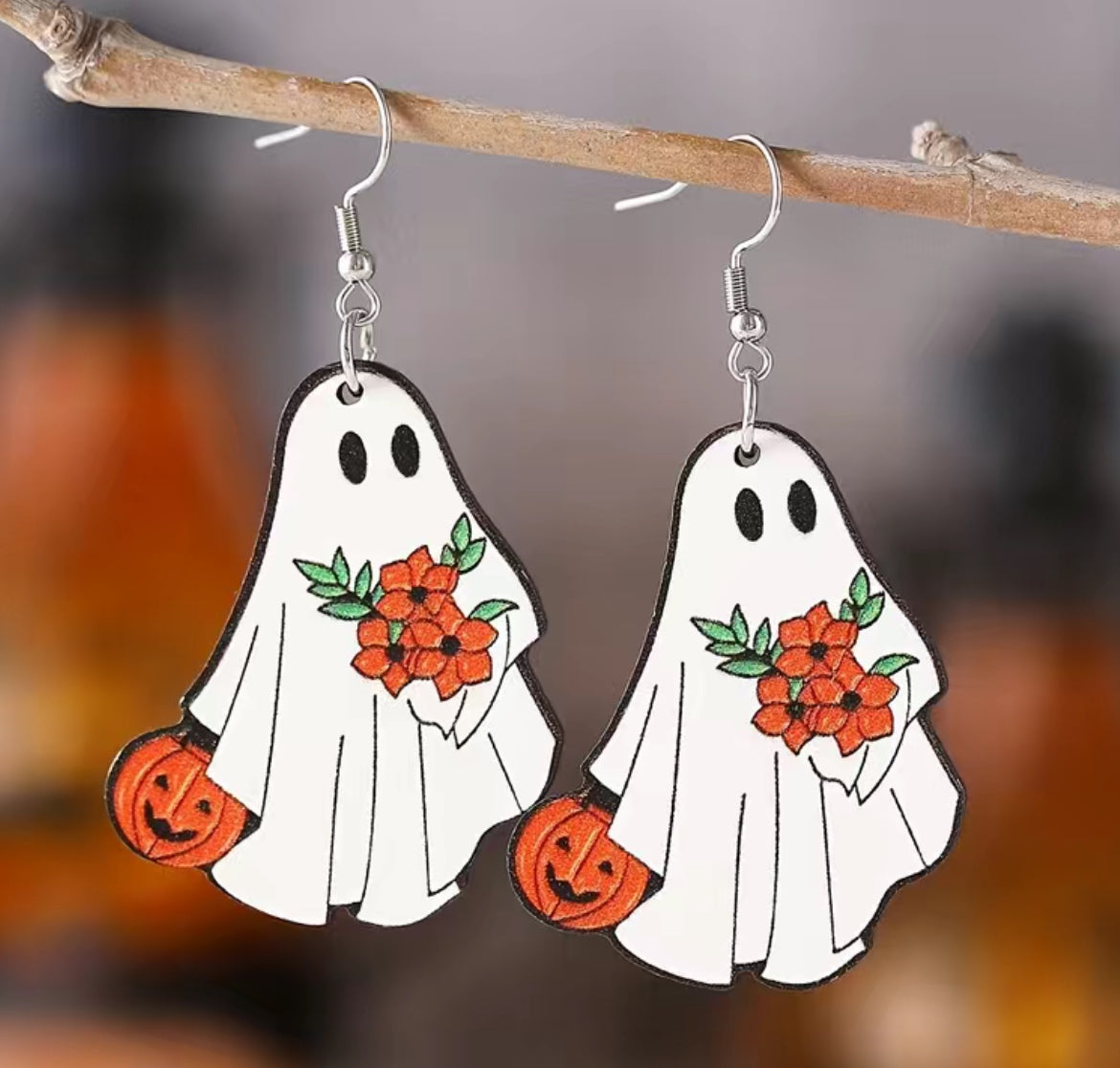 Cute Ghost Earrings