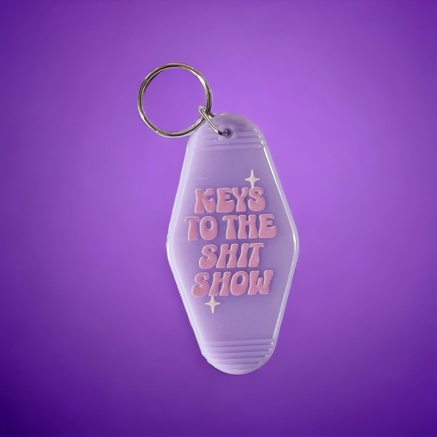 Keys To The Shit Show Motel Keychain